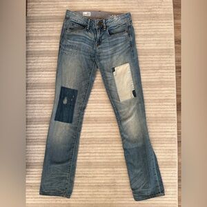 Women’s GAP Blue Jeans with Patchwork